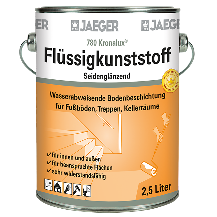 Jaeger Kronalux Flüssigkunststoff 780 (für Böden) - Farben Naumann