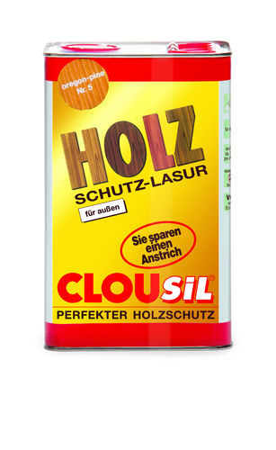 Clou Holzschutzlasur Clousil - seidenglänzend